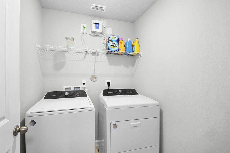 Laundry Room with Washer & Dryer