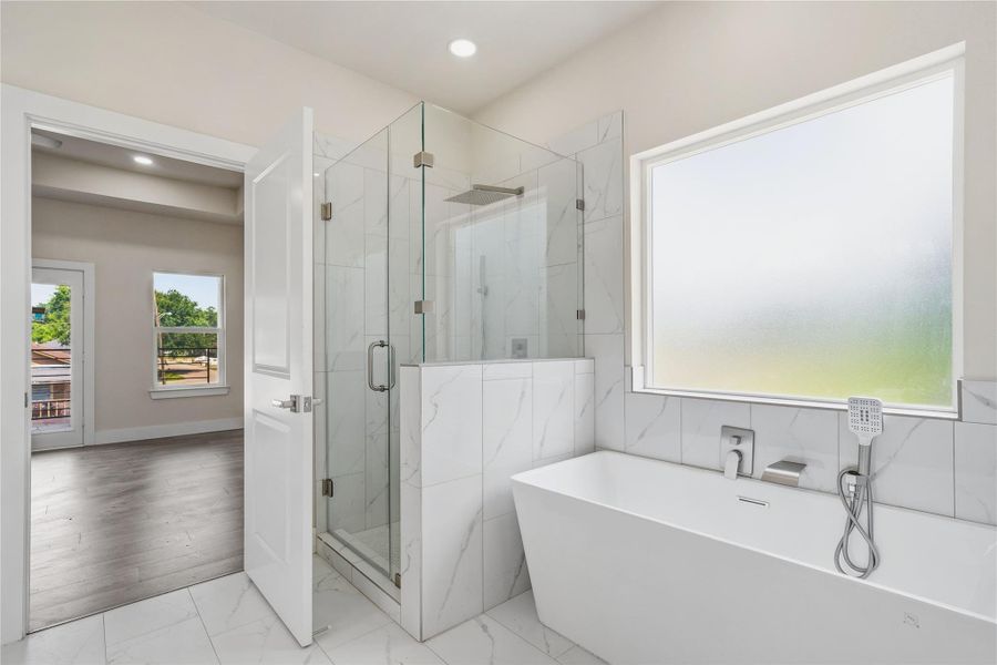 Furnished interior view inside a new home in , Houston (Image 9).