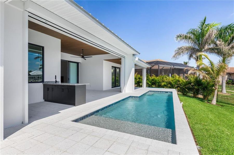 Exterior details and patio area of a home in , Punta Gorda (Image 33).