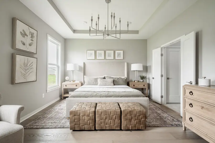 Representative furnished interior of a home built from the Linden by Fischer Homes in Leeland Farms, Fuquay Varina (Image 13). Representative furnished interior of a home built from the Linden by Fischer Homes in Leeland Farms, Fuquay Varina (Image 13).
