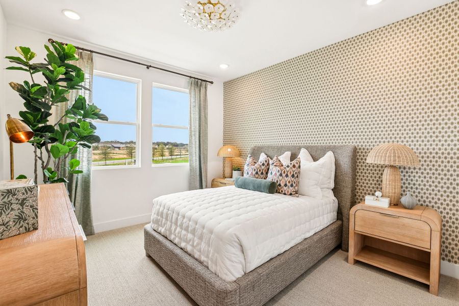 Representative furnished interior of a home built from the 5051 by Risewell Homes in Freedom at Anthem, Kyle (Image 23).