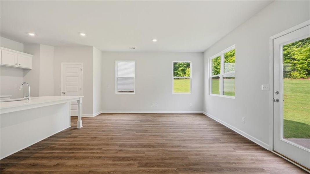 Spacious, unfurnished interior of a new home in Brookland Commons, Monroe (Image 17).