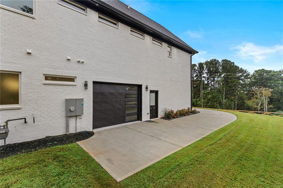 Exterior details and patio area of a home in , Braselton (Image 3). Exterior details and patio area of a home in , Braselton (Image 3).