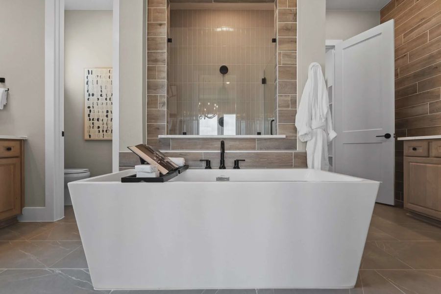 Furnished interior view inside a new home in Evergreen, Fulshear (Image 9).