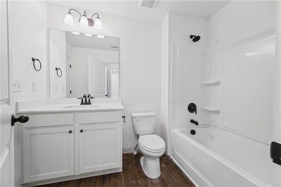 Furnished interior view inside a new home in Village Green, Adairsville (Image 10).