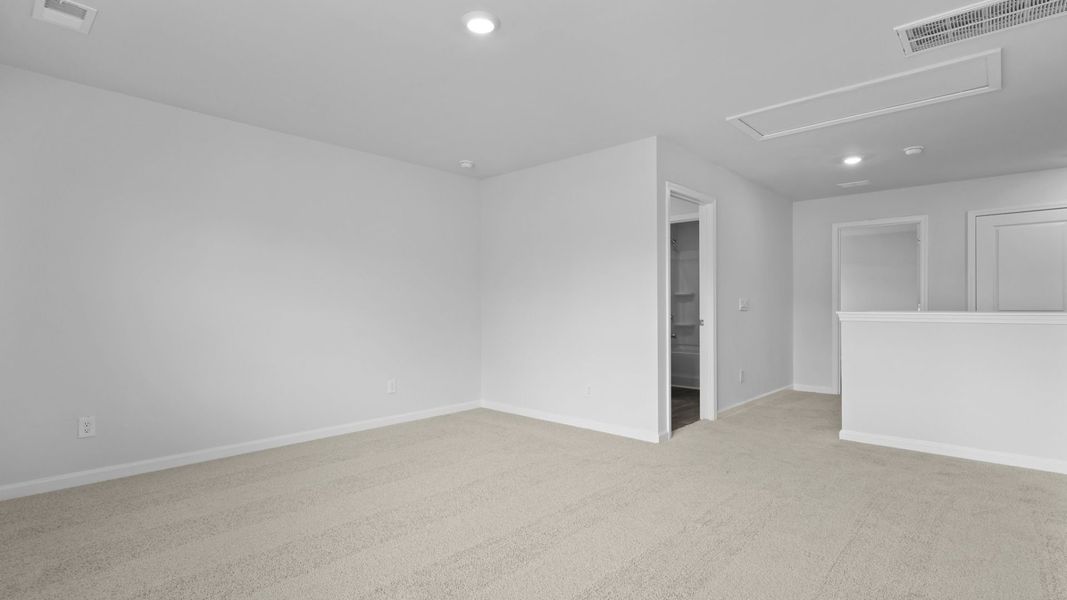 Representative unfurnished interior of a home built from the MANNING by D.R. Horton in Hillcrest, Ravenel (Image 23). Representative unfurnished interior of a home built from the MANNING by D.R. Horton in Hillcrest, Ravenel (Image 23).