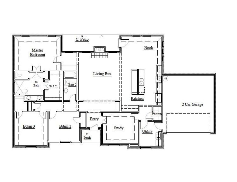 2D Elevation for 110 Mesa 2D Elevation for 110 Mesa