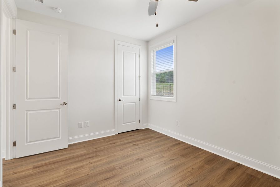 Representative unfurnished interior of a home built from the The Lawrence by The Providence Group in Promenade at Sawnee Village, Cumming (Image 25). Representative unfurnished interior of a home built from the The Lawrence by The Providence Group in Promenade at Sawnee Village, Cumming (Image 25).