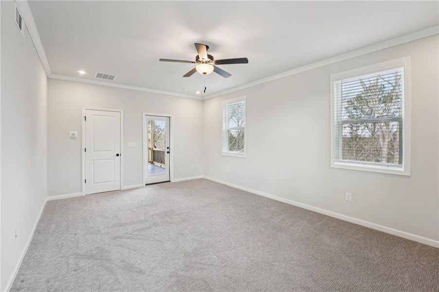 Spacious, unfurnished interior of a new home in Tiberon Woods, Cumming (Image 55). Spacious, unfurnished interior of a new home in Tiberon Woods, Cumming (Image 55).