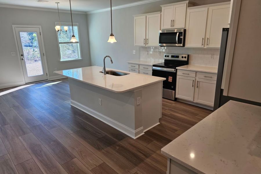Furnished interior view inside a new home in Solserra, Shallotte (Image 8).