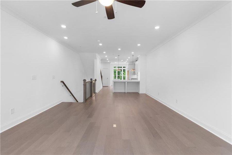 Spacious, unfurnished interior of a new home in Ecco Park, Alpharetta (Image 20). Spacious, unfurnished interior of a new home in Ecco Park, Alpharetta (Image 20).