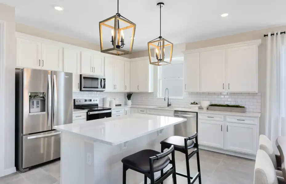 Furnished interior view inside a new home in Bridgewalk, St. Cloud (Image 3).