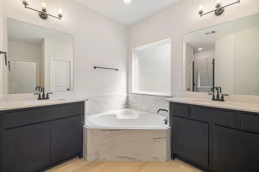 Furnished interior view inside a new home in Rose Hill Estates, Willis (Image 9). Furnished interior view inside a new home in Rose Hill Estates, Willis (Image 9).