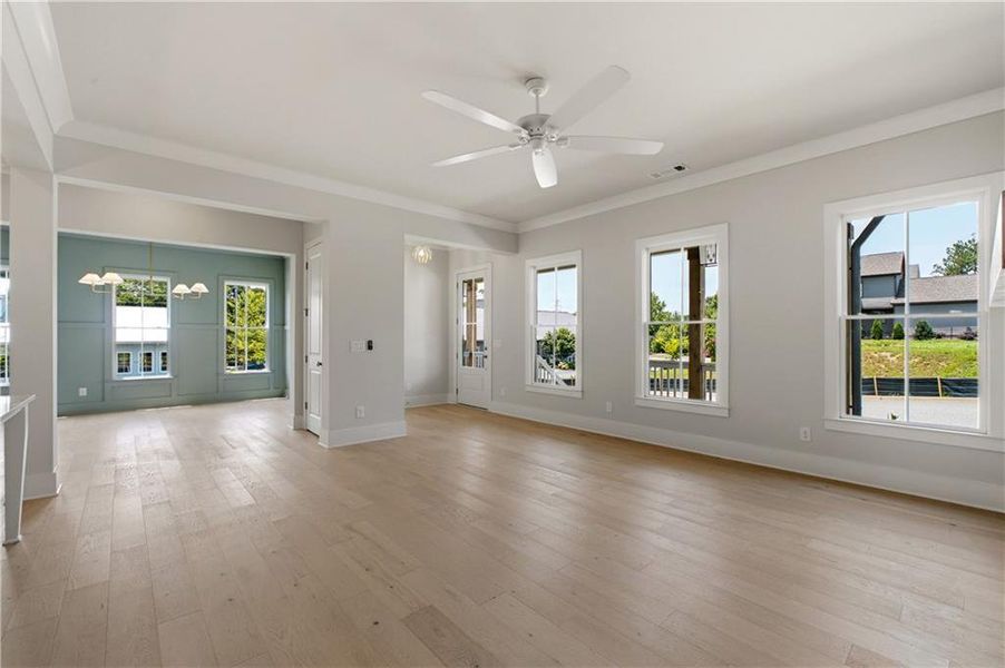 Spacious, unfurnished interior of a new home in , Alpharetta (Image 19).