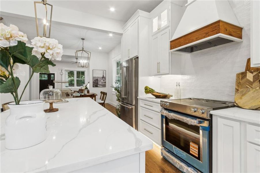Furnished interior view inside a new home in , Pine Lake (Image 14).