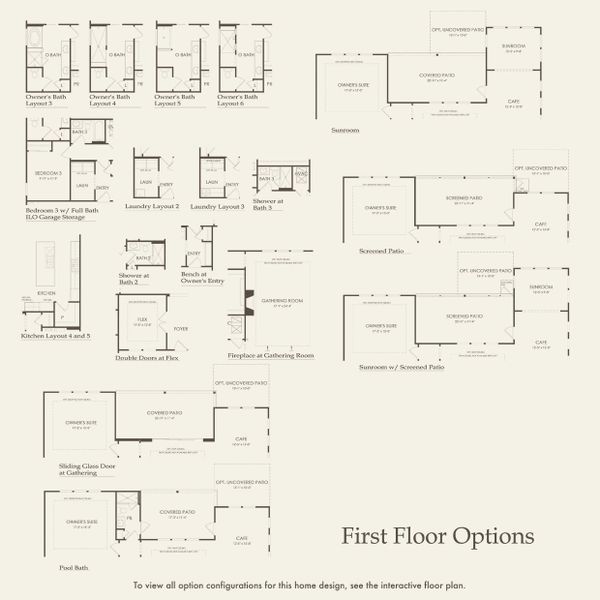 2D floor plan layout for the Stellar by Del Webb in Del Webb Southern Harmony, Murfreesboro, TN (Image 3).