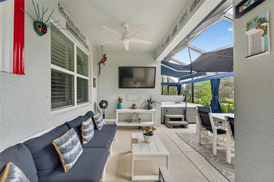 Furnished interior view inside a new home in , Land O' Lakes (Image 15).
