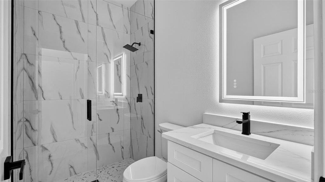 Furnished interior view inside a new home in , Weeki Wachee (Image 16). Furnished interior view inside a new home in , Weeki Wachee (Image 16).