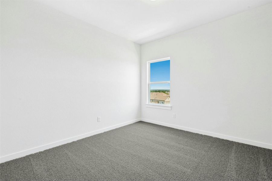 Spacious, unfurnished interior of a new home in The Colony, Bastrop (Image 10). Spacious, unfurnished interior of a new home in The Colony, Bastrop (Image 10).