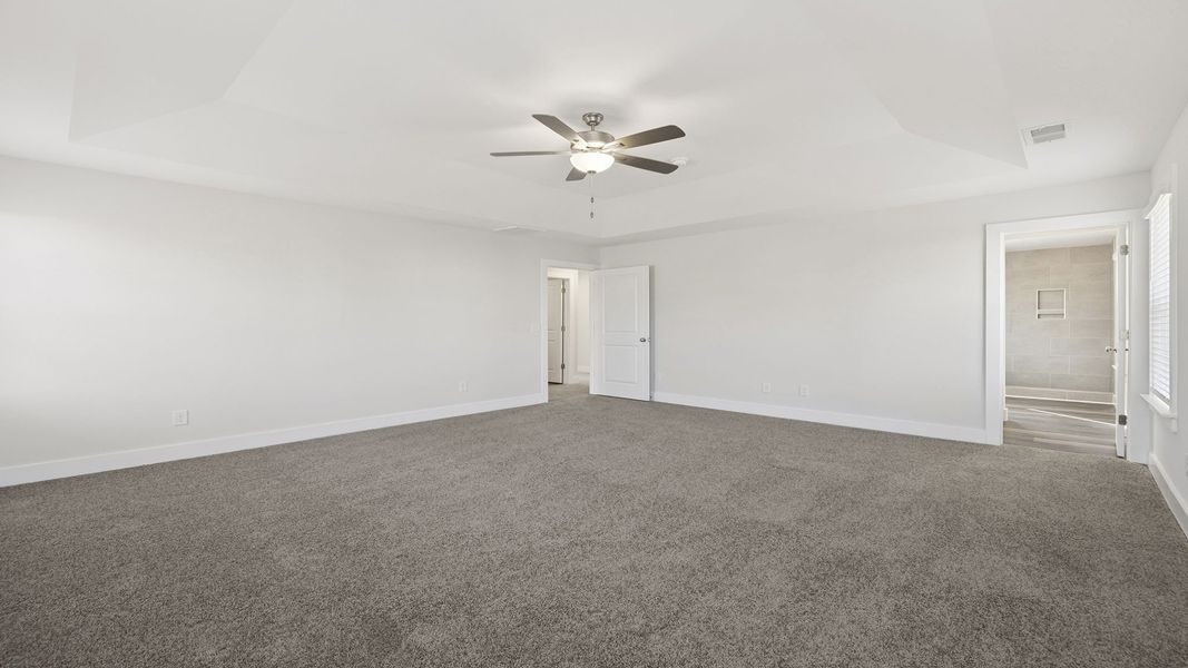 Spacious, unfurnished interior of a new home in Edgewood Estates, Piedmont (Image 27). Spacious, unfurnished interior of a new home in Edgewood Estates, Piedmont (Image 27).