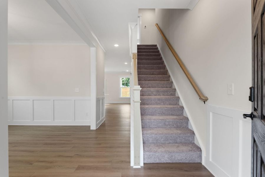 Spacious, unfurnished interior of a new home in Monterra, Kernersville (Image 10). Spacious, unfurnished interior of a new home in Monterra, Kernersville (Image 10).