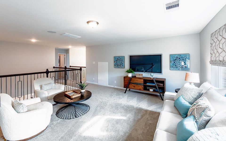 Furnished interior view inside a new home in Sunterra, Katy (Image 19). Furnished interior view inside a new home in Sunterra, Katy (Image 19).