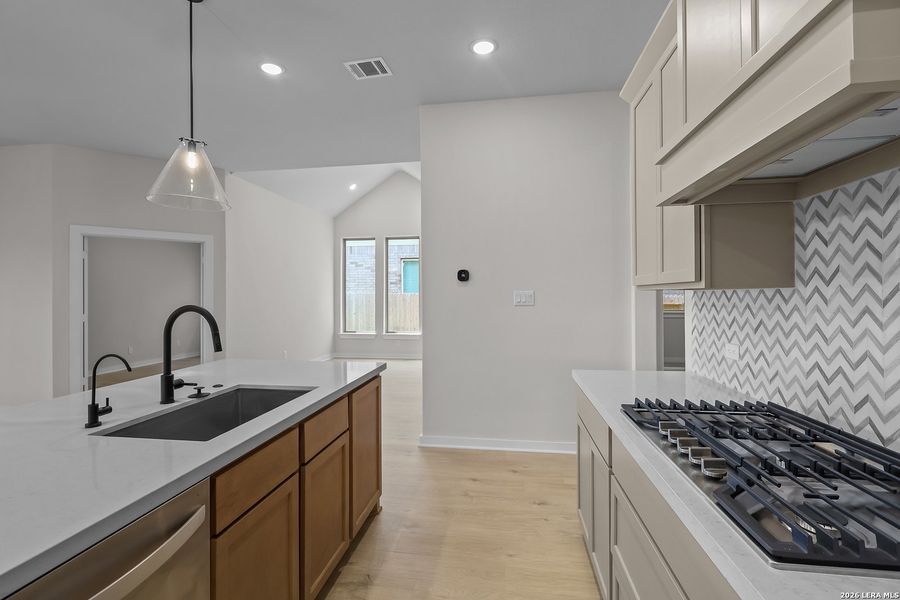 Furnished interior view inside a new home in Stillwater Ranch, San Antonio (Image 15).