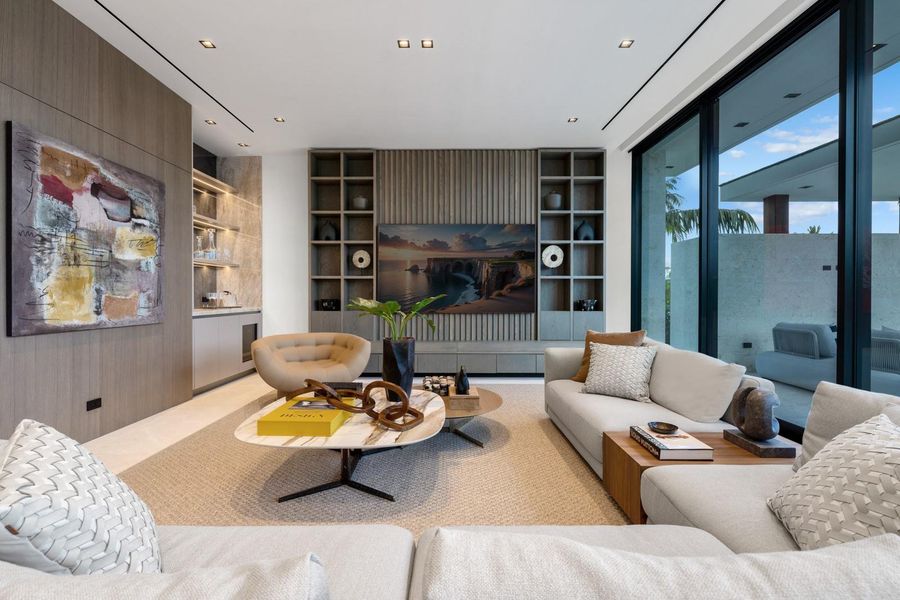 Furnished interior view inside a new home in , Fort Lauderdale (Image 12). Furnished interior view inside a new home in , Fort Lauderdale (Image 12).