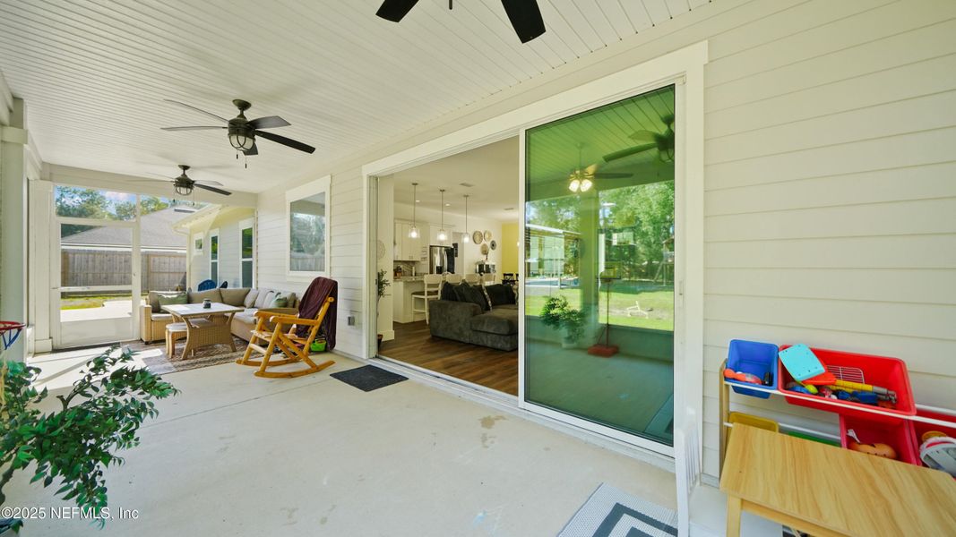Exterior details and patio area of a home in , Keystone Heights (Image 3). Exterior details and patio area of a home in , Keystone Heights (Image 3).