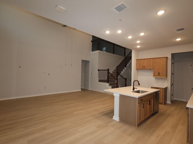 Furnished interior view inside a new home in Edgewood, Leander (Image 15).