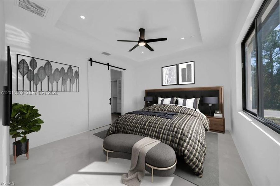 Furnished interior view inside a new home in , Lehigh Acres (Image 19).