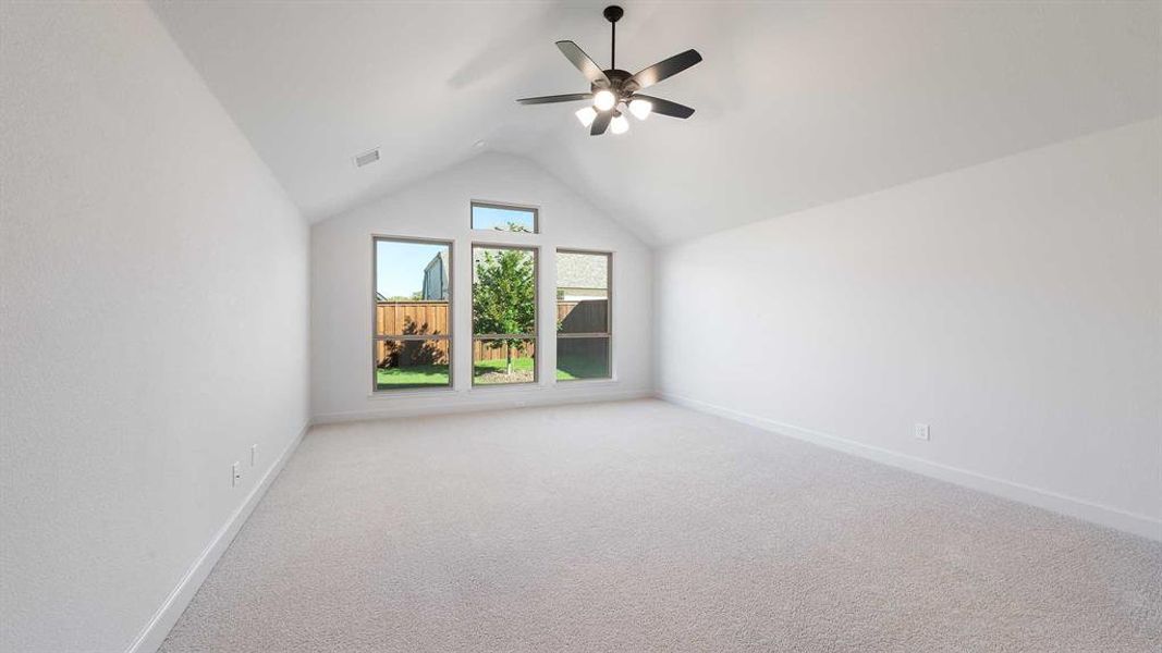 Spacious, unfurnished interior of a new home in Hillstead 50', Lavon (Image 14).