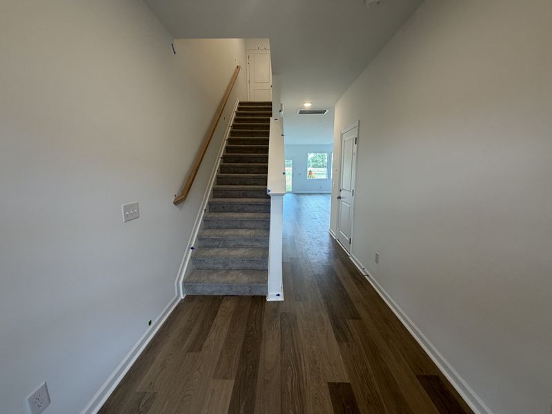 Spacious, unfurnished interior of a new home in Nexus Townhomes, Gallatin (Image 18). Spacious, unfurnished interior of a new home in Nexus Townhomes, Gallatin (Image 18).