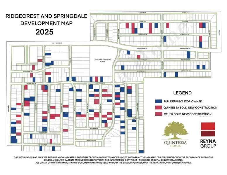 Ridgecrest Development Map