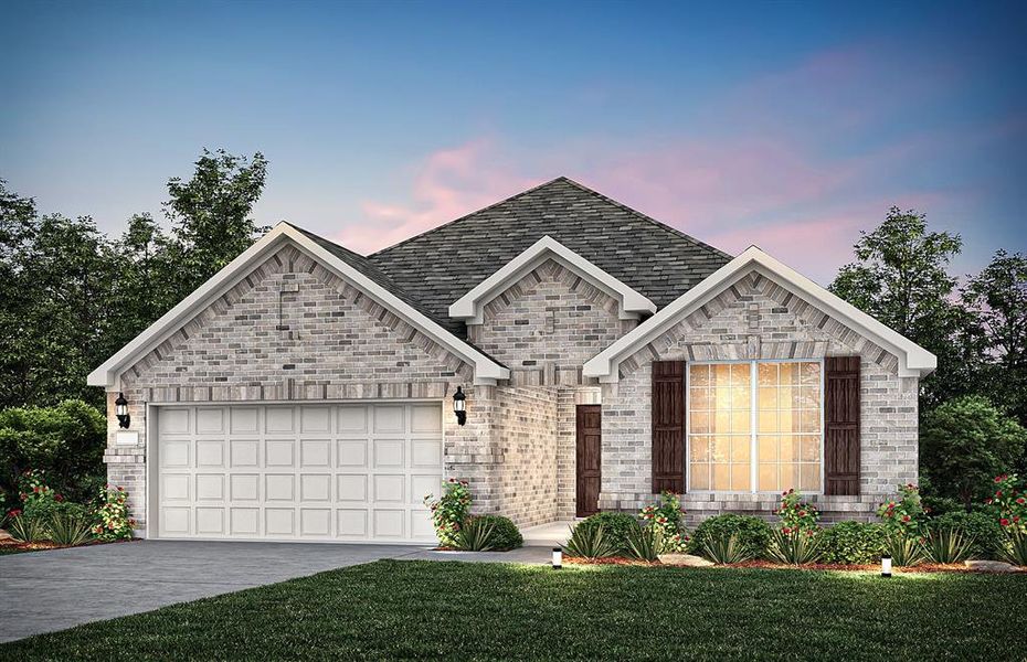 NEW CONSTRUCTION: Beautiful one-story home available at Wellington in Fort Worth