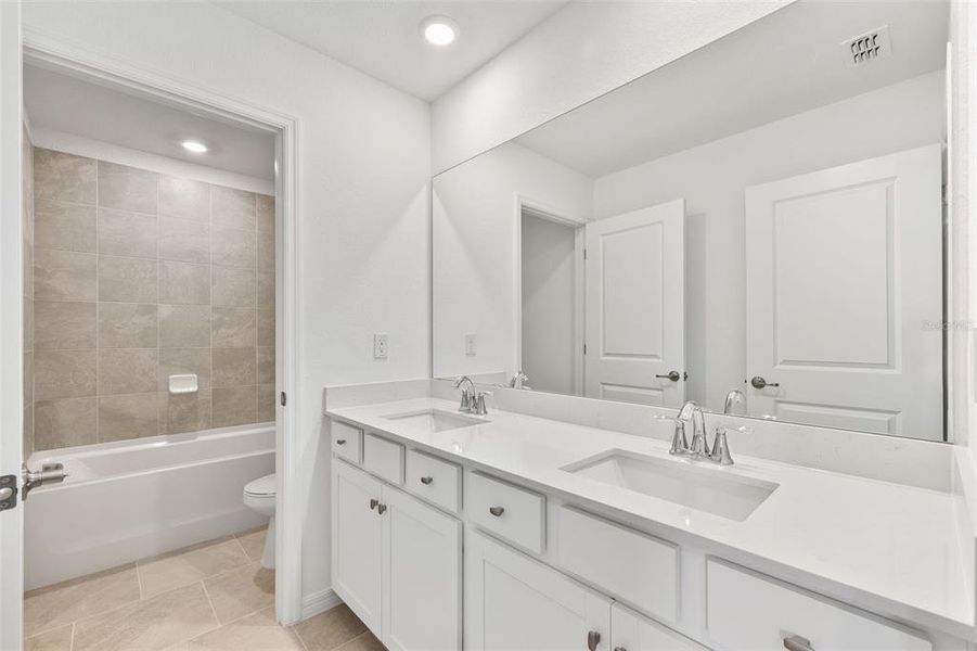 Furnished interior view inside a new home in Rye Ranch: Executive Homes, Parrish (Image 15).