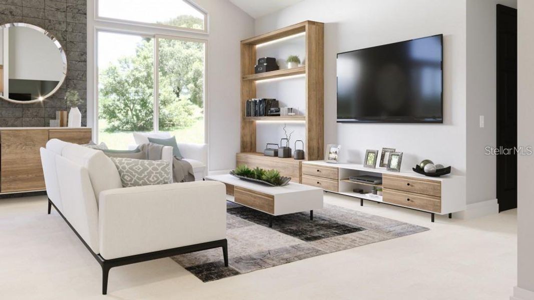 Furnished interior view inside a new home in , Myakka City (Image 6).