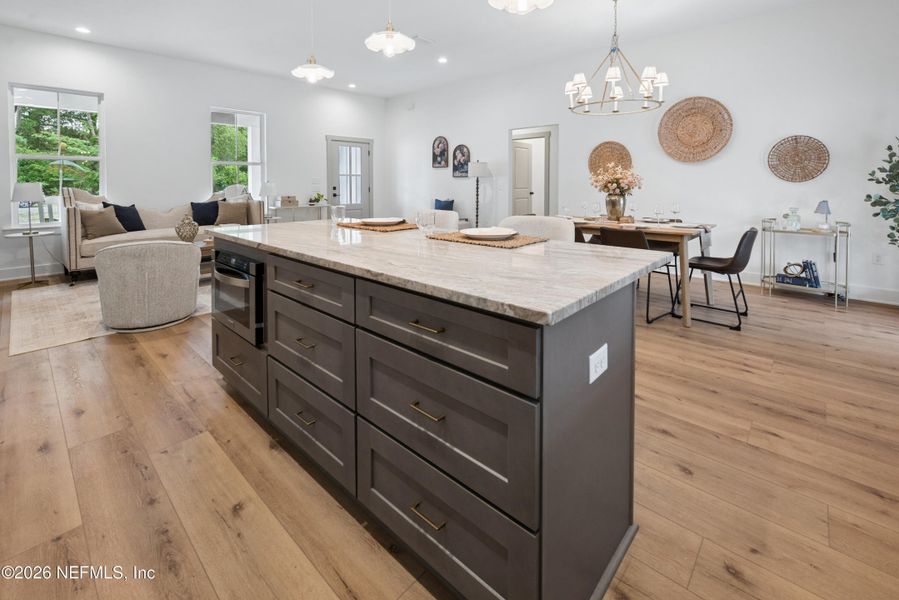 Furnished interior view inside a new home in , Starke (Image 18).