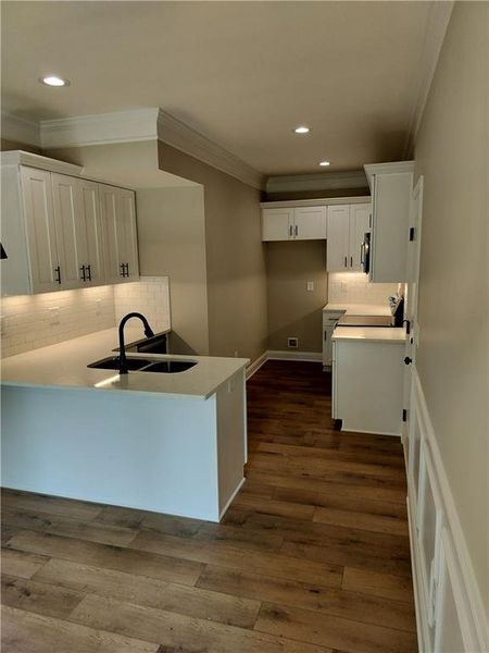 Furnished interior view inside a new home in , Franklin Springs (Image 7).