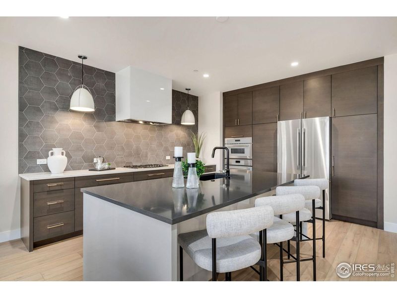 Furnished interior view inside a new home in , Loveland (Image 30).