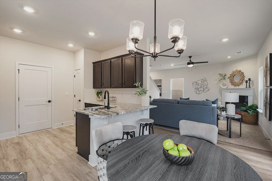 Furnished interior view inside a new home in Canterbury Villas, Carrollton (Image 13).