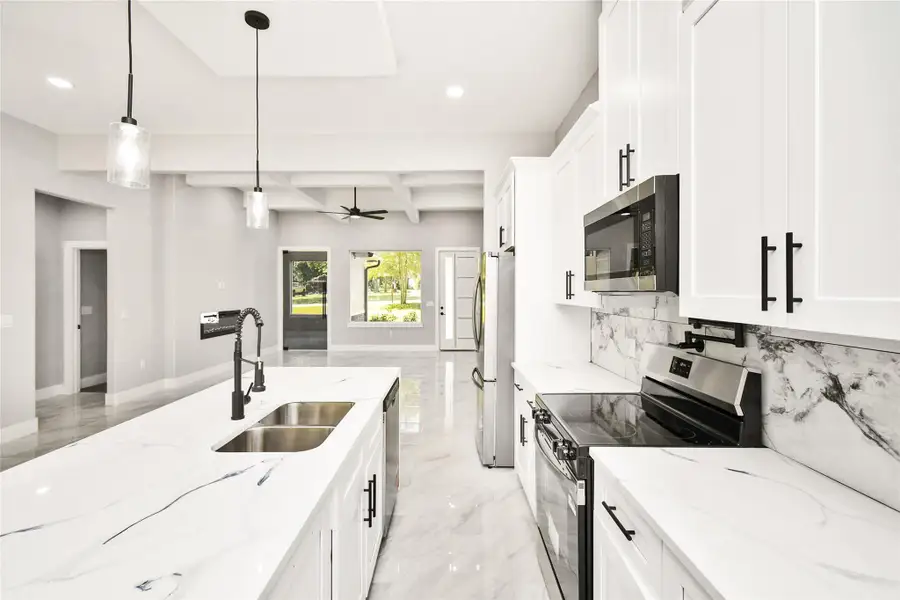 Furnished interior view inside a new home in , Willis (Image 6).