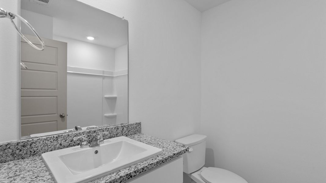 Furnished interior view inside a new home in Terra Vista, Lubbock (Image 2). Furnished interior view inside a new home in Terra Vista, Lubbock (Image 2).