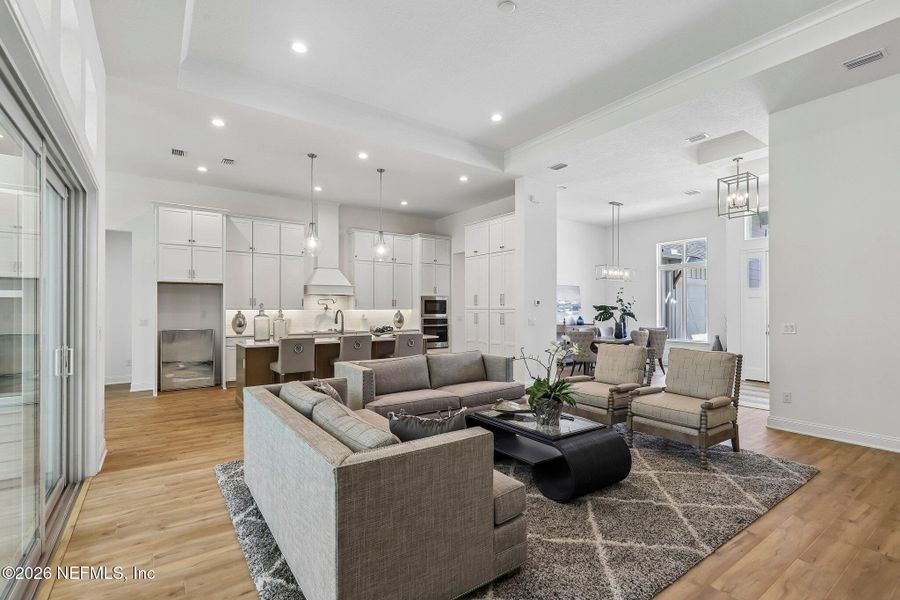 Furnished interior view inside a new home in SilverLeaf, St. Augustine (Image 8).
