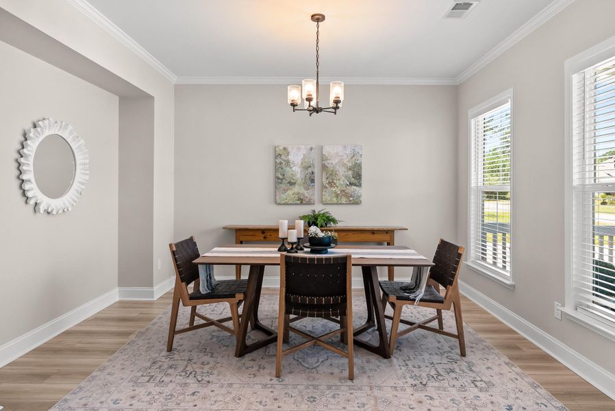 Furnished interior view inside a new home in Sea Island Preserve, Johns Island (Image 16). Furnished interior view inside a new home in Sea Island Preserve, Johns Island (Image 16).