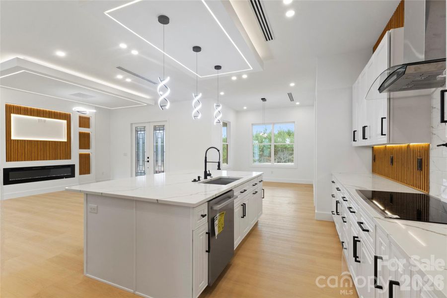 Furnished interior view inside a new home in , Gastonia (Image 10).