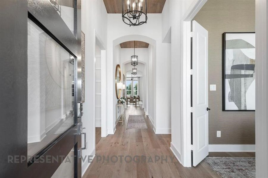 Furnished interior view inside a new home in Goodland, Venus (Image 9).