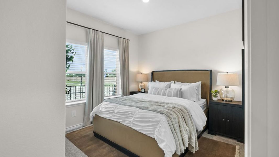 Furnished interior view inside a new home in The Preserve at Forum, Grand Prairie (Image 27).