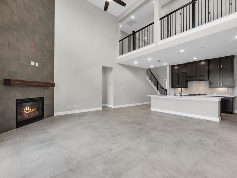 Spacious, unfurnished interior of a new home in Dunham Pointe, Cypress (Image 21). Spacious, unfurnished interior of a new home in Dunham Pointe, Cypress (Image 21).