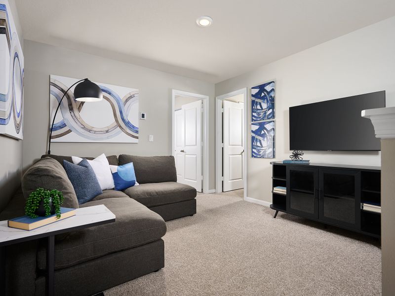 Furnished interior view inside a new home in Tidewater, Fort Pierce (Image 14).